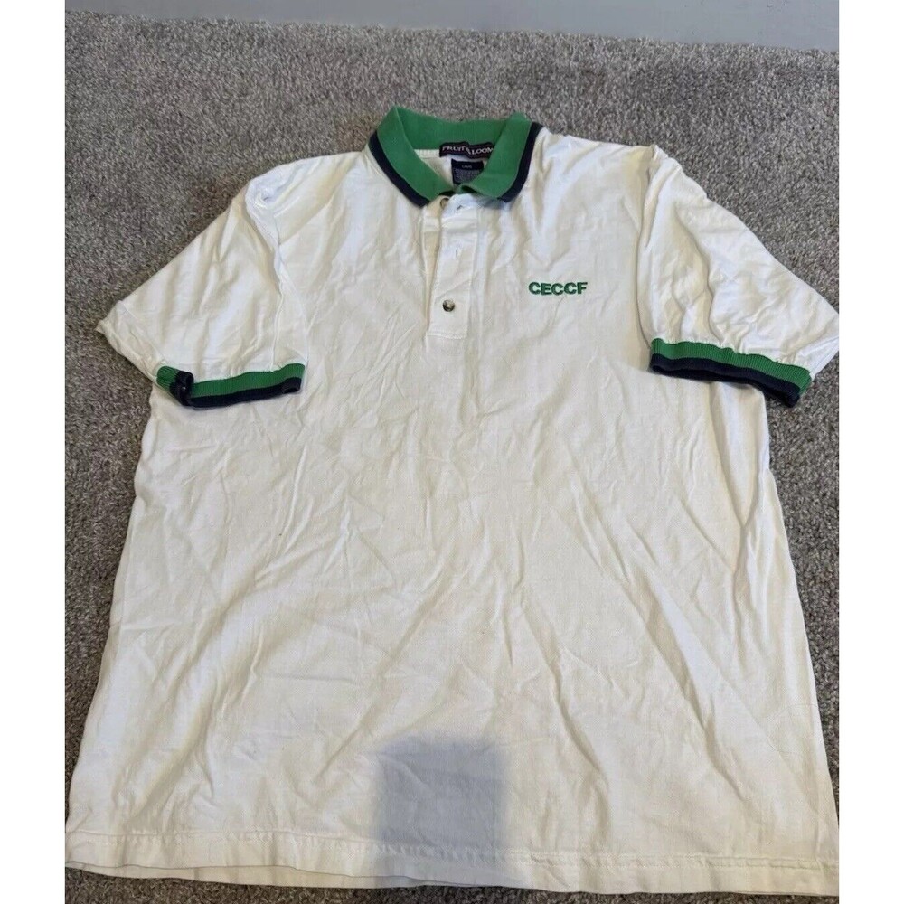 Vintage fruit of the loom shirt men Size Large